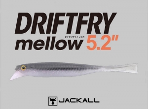 JACKALL DRIFTFRY mellow 5.2inch Stealth neon shad (in stock)